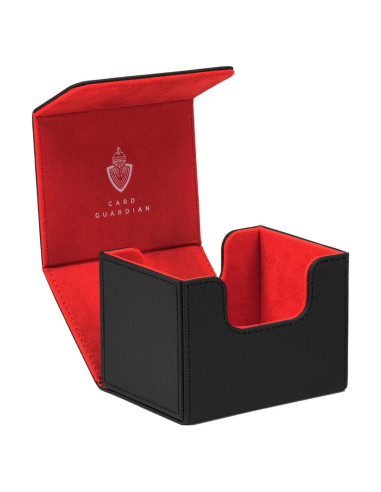 Caja de Barajas Premium Guardian de Cartas Negra para 120 Cartas