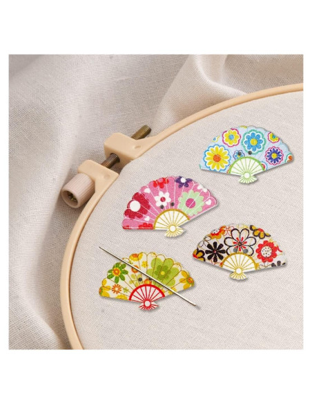 4 Sujetadores Magnéticos de Agujas para Bordado - Changshalijunmaoyi