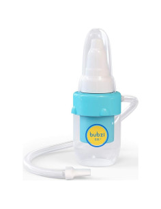 Aspirador Nasal Bubzi Co Azul para Bebés, Alivio Congestión