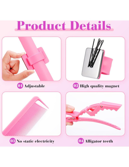 Kit de Herramientas de Trenzado de Cabello Syhood 14 Pcs