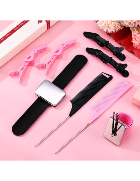 Kit de Herramientas de Trenzado de Cabello Syhood 14 Pcs
