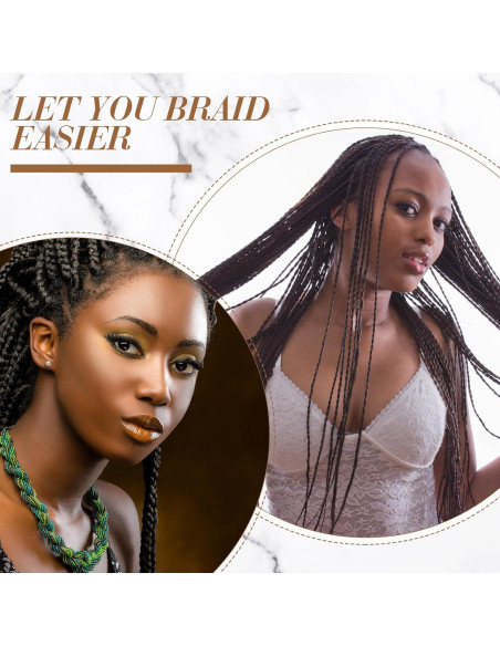 Kit de Herramientas de Trenzado de Cabello Syhood 14 Pcs