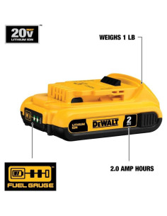 Batería 20V 2.0Ah Dewalt DCB203 Ion de Litio 2