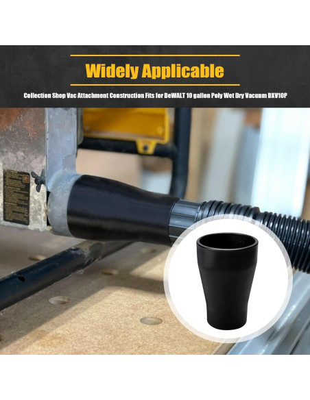 Adaptador de Vacío Dewalt DWE7491RS 6.35 cm a 4.76 cm