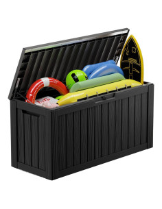 Caja de Almacenamiento Exterior TPSOUM 80 Galones Impermeable