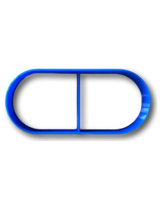 Cortador de Galletas Pastilla Cookie Cutz 8.89 cm Reutilizable