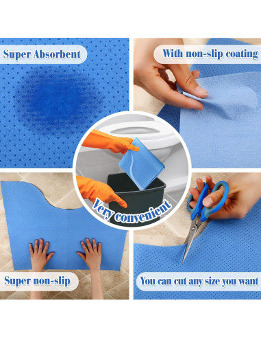 Alfombrillas Desechables Peryiter 25 Unidades 60x55 cm Antideslizantes