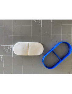 Cortador de Galletas Pastilla Cookie Cutz 8.89 cm Reutilizable 2