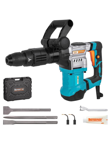 Martillo Demoledor Eléctrico Berserker 1300W 7.26kg SDS-Max