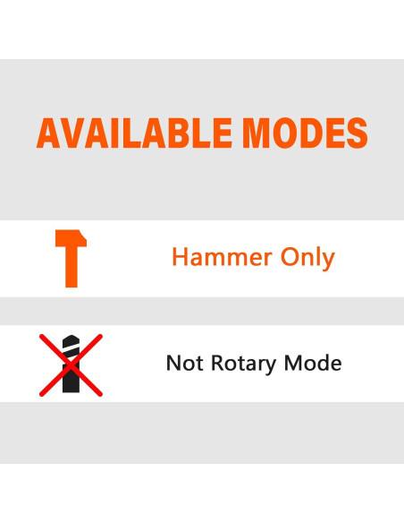 Martillo Demoledor Eléctrico Berserker 1300W 7.26kg SDS-Max
