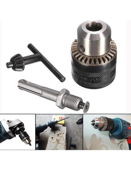 Chuck de Taladro SDS 1/2" Ohmmonburged 1.5-13mm con Llave
