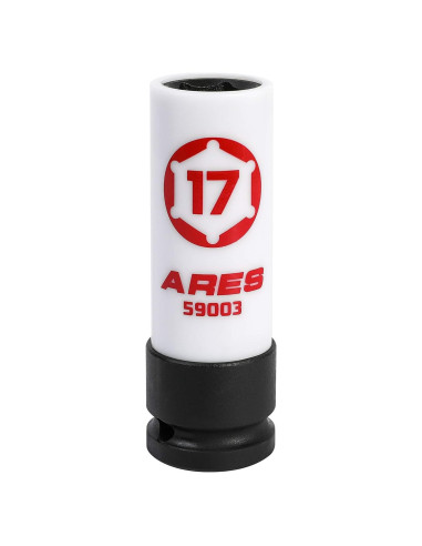 Dado para Tuercas 17mm ARES 59003 con Funda Protectora
