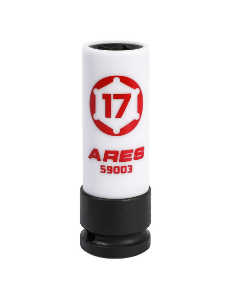 Dado para Tuercas 17mm ARES 59003 con Funda Protectora