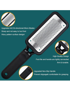 Limpiador de Pies MODENGKONGJIAN 1X Acero Inoxidable Profesional 2