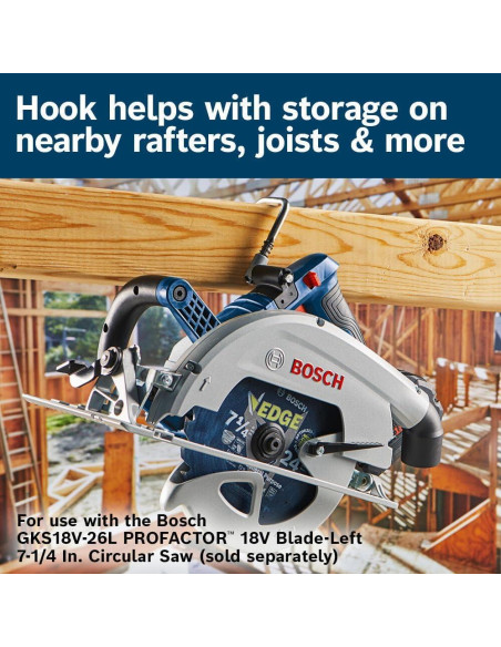 Gancho de Sierra Circular Bosch GKSLSH - Acero Duradero Gancho de Sierra Circular Bosch GKSLSH - Acero Duradero