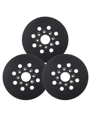 Pad de Lijado 5" Gancho y Bucle Poweka RS035 Compatible Bosch