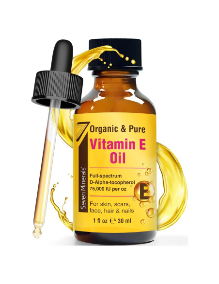 Aceite de Vitamina E Ultra Pura Seven Minerals 30 ml - Antienvejecimiento