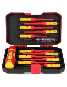 Juego de Destornilladores Aislados HORUSDY 1000V - 13 Piezas