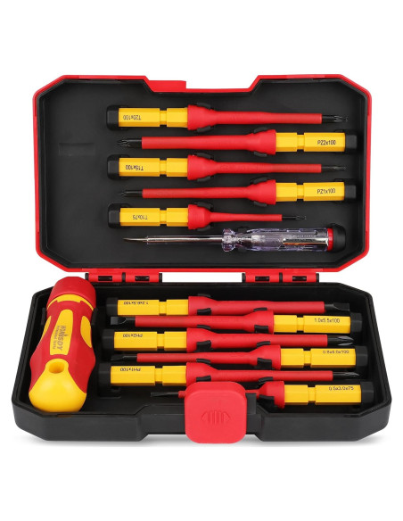 Juego de Destornilladores Aislados HORUSDY 1000V - 13 Piezas