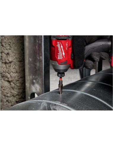 Bit de Paso Milwaukee SHOCKWAVE 1/8 a 1/2" Titanio