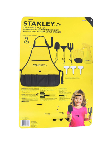 Juego de Herramientas de Jardín STANLEY Jr. 9 Piezas