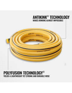 Manguera de Jardín Stanley FATMAX 15.24m x 1.6cm Amarilla 2