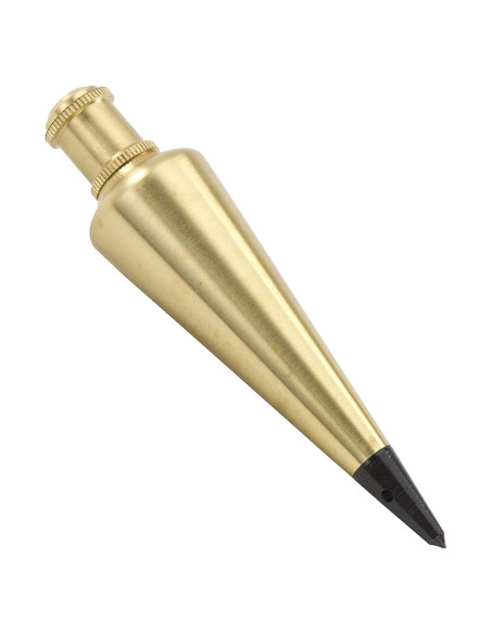 Plomada de Latón Stanley 47-973 8oz con Punta Reemplazable