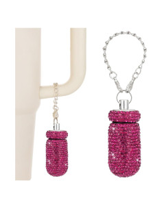 Organizador de Pastillas con Llave para Vasos Stanley Rojo Púrpura