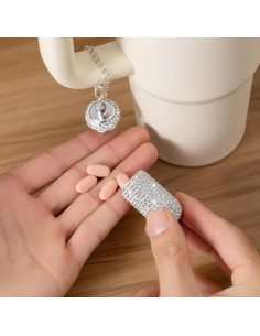 Organizador de Pastillas con Llave para Vasos Stanley Rojo Púrpura 2