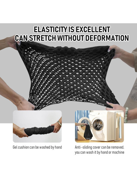 Cojín de Asiento Antideslizante NEW-Vi para Kayak - Gel Impermeable