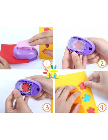 Juego de Troqueles CADY 3 Piezas 8mm 15mm 25mm para Papel