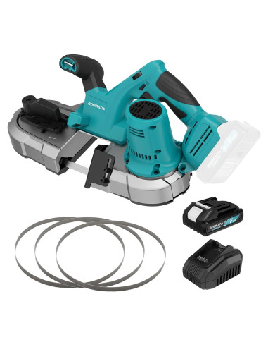 Sierra de Banda Inalámbrica ONEMANA 20V 2.5" para Metal