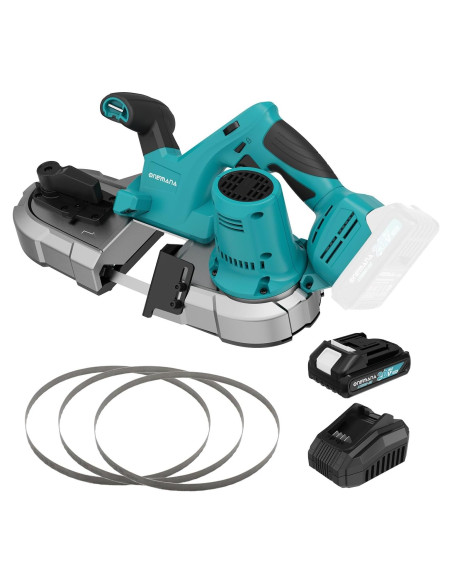 Sierra de Banda Inalámbrica ONEMANA 20V 2.5" para Metal