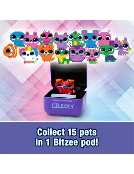 Juguete Interactivo Bitzee Spin Master 15 Mascotas Digitales