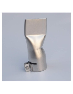 Boquilla Plana de 40mm Acero Inoxidable para Soldador de Plástico