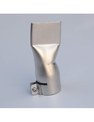 Boquilla Plana de 40mm Acero Inoxidable para Soldador de Plástico