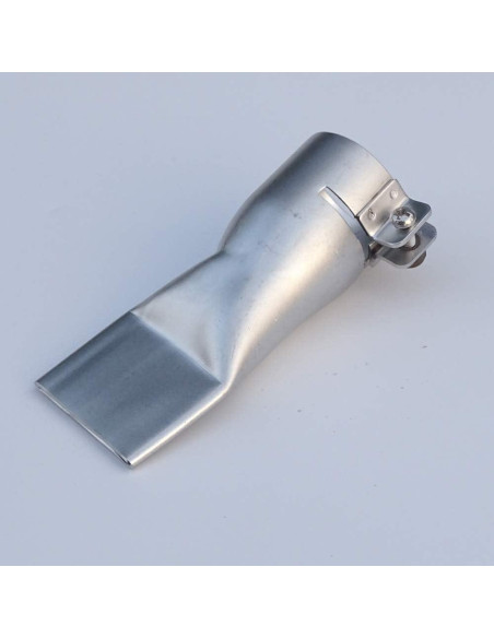 Boquilla Plana de 40mm Acero Inoxidable para Soldador de Plástico