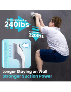 Barra de Ducha TAILI 30.48 cm Gris para Seguridad en Baño 2