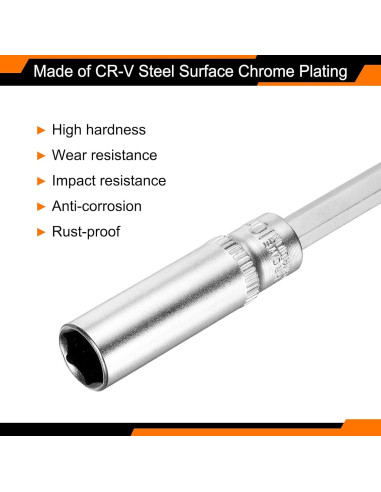Broca de Conductor de Tuercas 10mm Hexagonal HARFINGTON