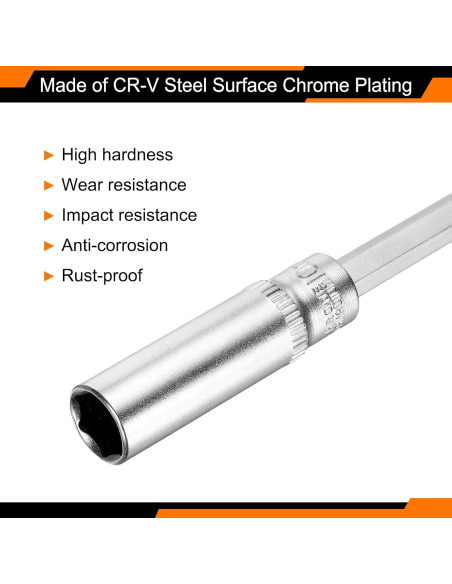 Broca de Conductor de Tuercas 10mm Hexagonal HARFINGTON