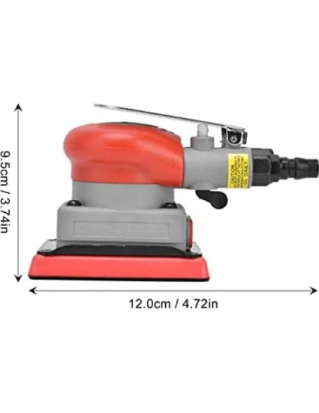 Lijadora Neumática FTVOGUE 75x100mm 10000 RPM para Madera y Metal