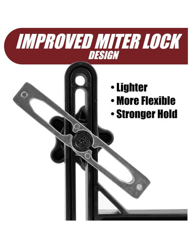 Featherboard Fulton Deluxe con barra de inglete y tornillos T