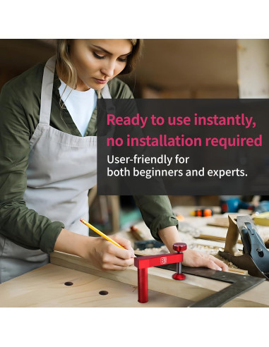 Abrazadera de perro de banco BGASNW 19 mm sin marcas