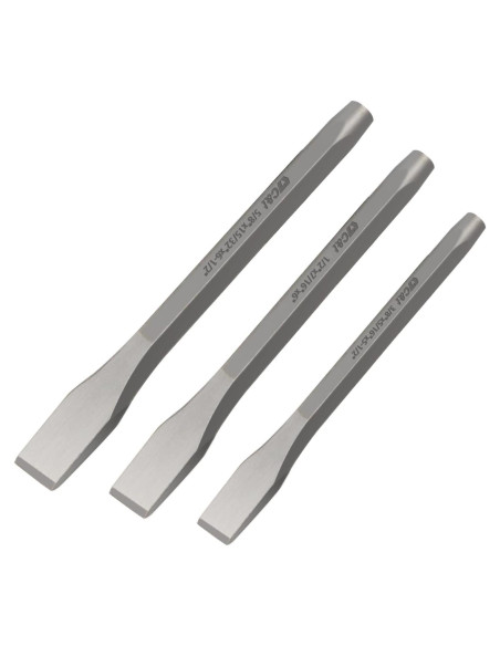 C&T Set de Cinceles Fríos 3 Piezas 9.5, 12.7, 15.9 mm