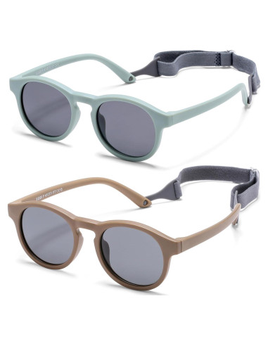 Gafas de Sol Polarizadas HJSTES para Bebés 0-3 Años - Protección UV400