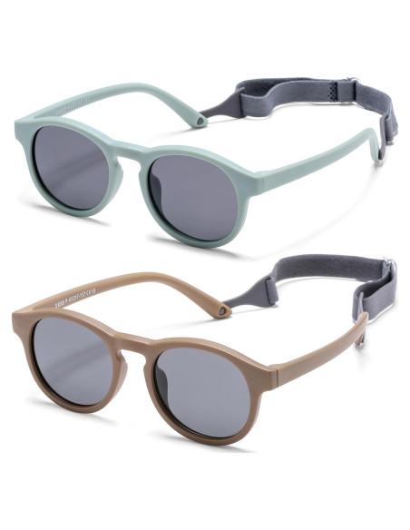 Gafas de Sol Polarizadas HJSTES para Bebés 0-3 Años - Protección UV400