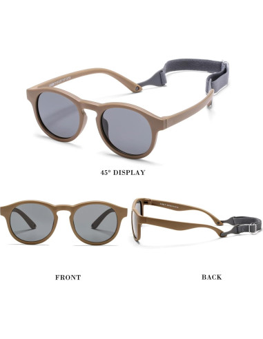 Gafas de Sol Polarizadas HJSTES para Bebés 0-3 Años - Protección UV400