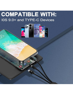 Cámara Endoscópica COOVIE 5m 1920P IP67 con Luz LED 8mm 2