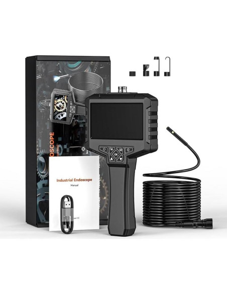 Cámara Endoscopio Doble Lente Ginocaco 5m 1920P IP67