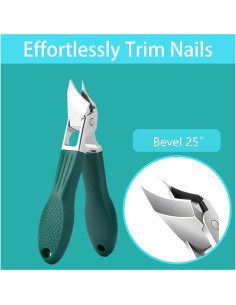 Cortauñas Pico de Águila FUTANGWENHUA - 3 Piezas para Uñas Gruesas 2